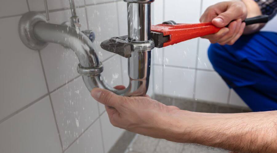 Slab Leak Detection in Blue River, WI